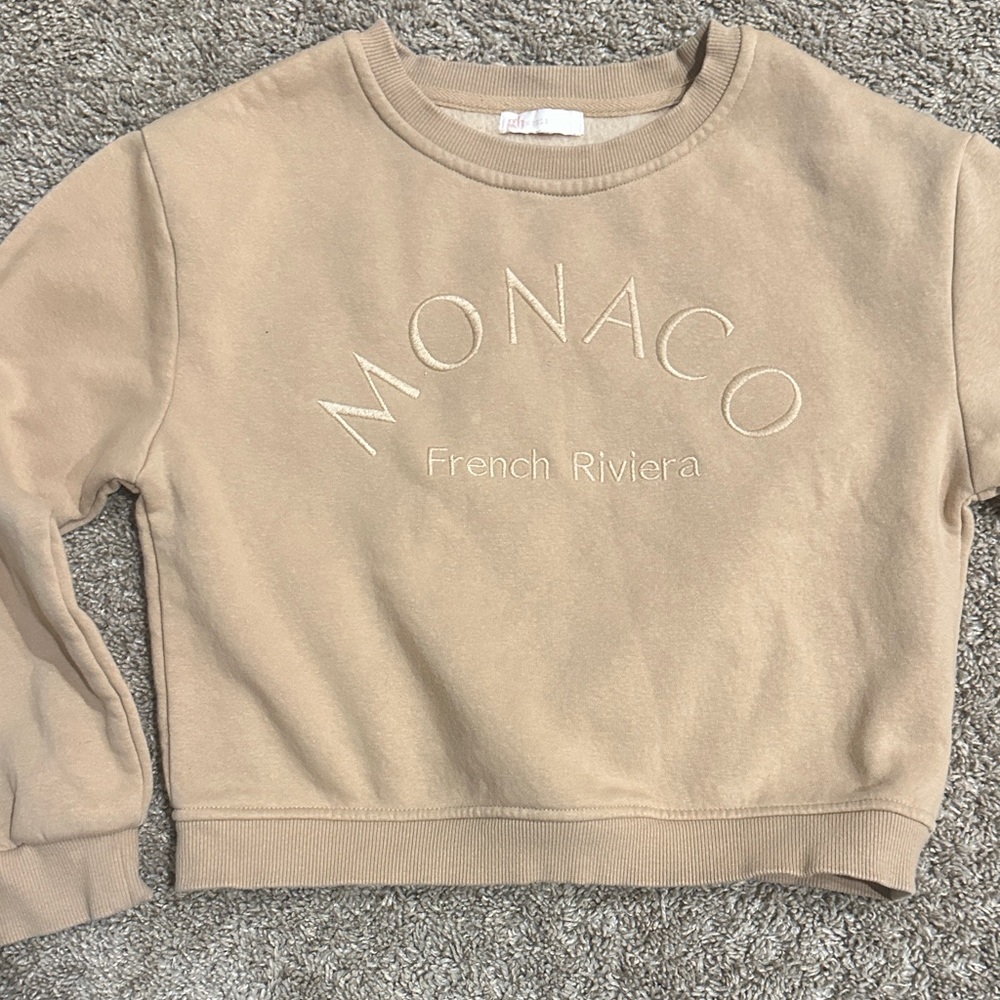 GB Girls Tan Sweatshirt